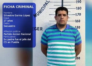 FICHA CRIMINAL

Nombre:
Silvestre Garma López
Edad:
27 años
Delito:
Secuestro

Afiliacion politica:
